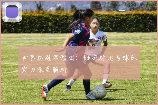 世界杯冠军预测:赔率对比与球队实力深度解析