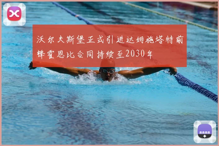 沃尔夫斯堡正式引进达姆施塔特前锋霍恩比合同持续至2030年