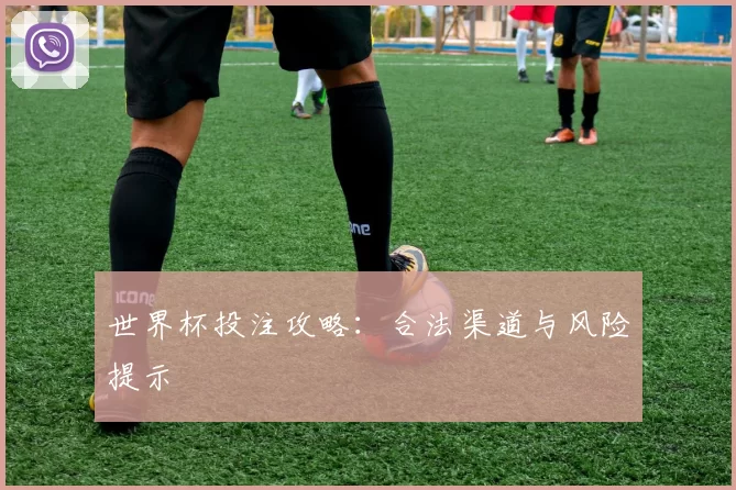 世界杯投注攻略:合法渠道与风险提示