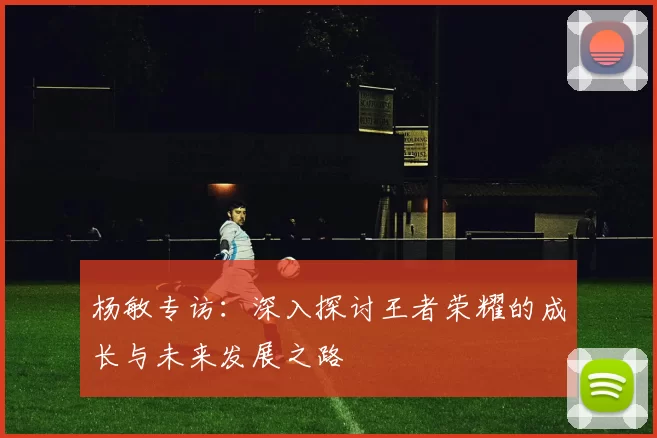 杨敏专访：深入探讨王者荣耀的成长与未来发展之路